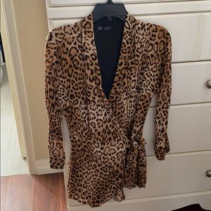 Leopard romper